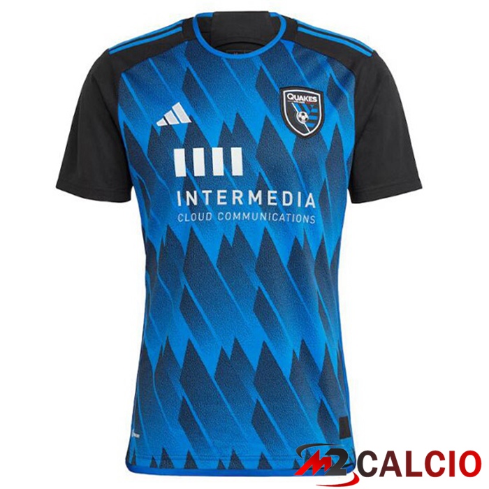 Maglie Calcio Personalizzate,Tute Calcio Squadre,Maglia Nazionale Italiana Calcio | Maglie Calcio San Jose Earthquakes Prima Blu 2023/2024