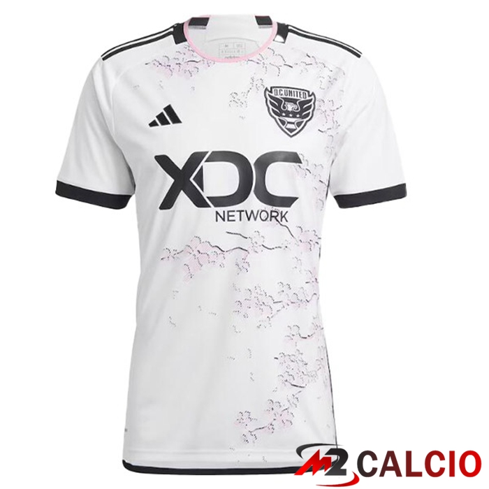 Maglie Calcio Personalizzate,Tute Calcio Squadre,Maglia Nazionale Italiana Calcio | Maglie Calcio D.C United Seconda Bianco 2023/2024