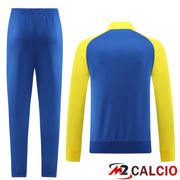 Insieme Tuta Calcio - Giacca Al-Nassr FC Blu 2023/2024