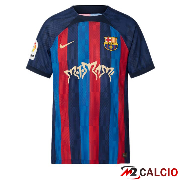 Maglie Calcio Personalizzate,Tute Calcio Squadre,Maglia Nazionale Italiana Calcio | Maglie Calcio FC Barcelona Prima Motomami de Rosalía 2022 2023