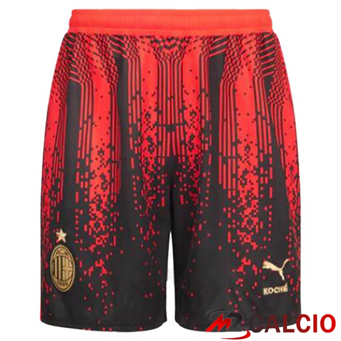 Maglie Calcio Personalizzate,Tute Calcio Squadre,Maglia Nazionale Italiana Calcio | Pantaloncini Calcio AC Milan Quarto Rosso Nero 2022/2023