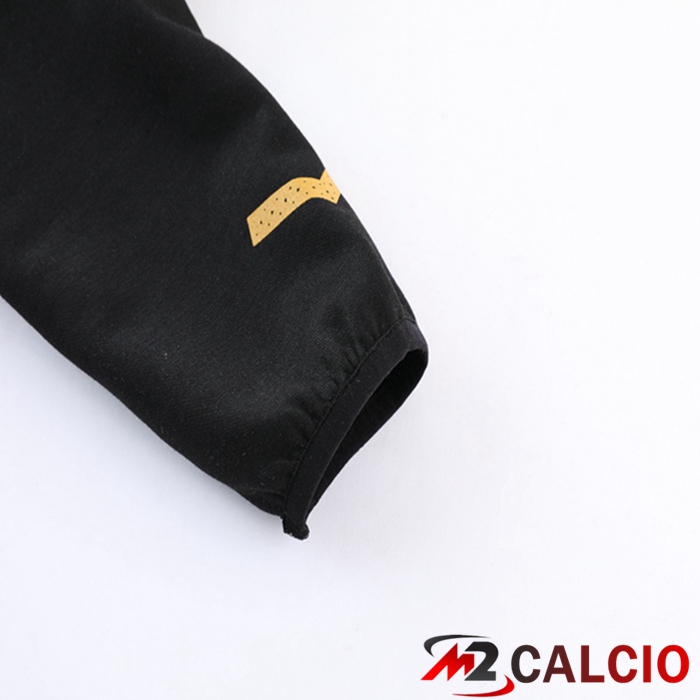 Insieme Giacca Con Cappuccio Tuta Marsiglia OM Nero 2023/2024