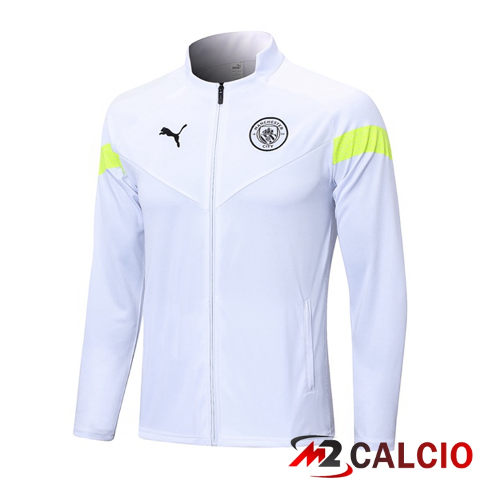 Maglie Calcio Personalizzate,Tute Calcio Squadre,Maglia Nazionale Italiana Calcio | Giacca Calcio Manchester City Bianco 2023/2024