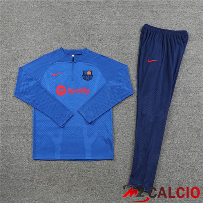 Insieme Tuta Calcio FC Barcellona Blu 2023/2024