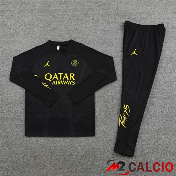 Insieme Tuta Calcio Paris PSG Nero 2023/2024
