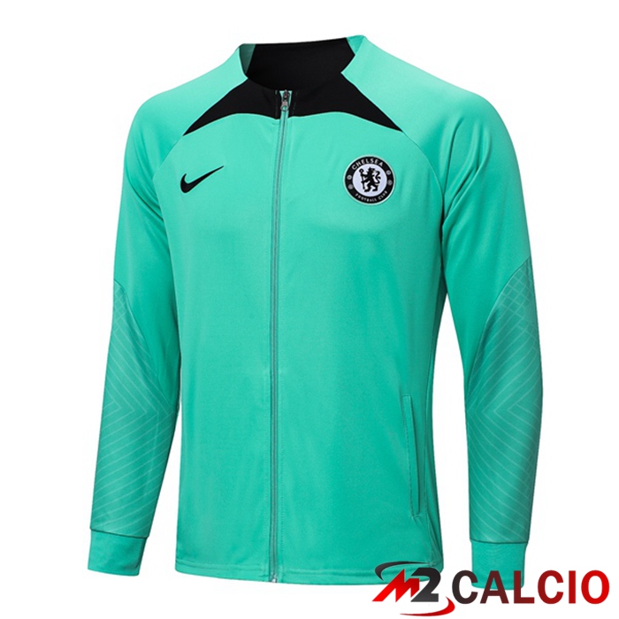 Maglie Calcio Personalizzate,Tute Calcio Squadre,Maglia Nazionale Italiana Calcio | Giacca Calcio FC Chelsea Verde 2023/2024
