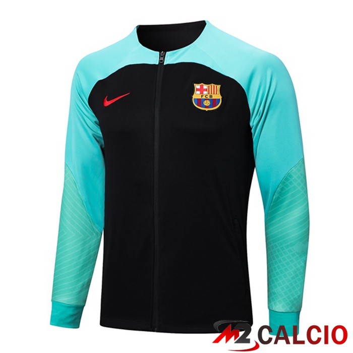 Maglie Calcio Personalizzate,Tute Calcio Squadre,Maglia Nazionale Italiana Calcio | Giacca Calcio FC Barcellona Nero Verde 2023/2024