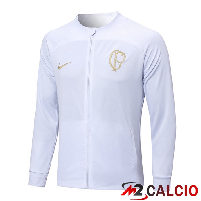 Maglie Calcio Personalizzate,Tute Calcio Squadre,Maglia Nazionale Italiana Calcio | Giacca Calcio Corinthians Bianco 2023/2024