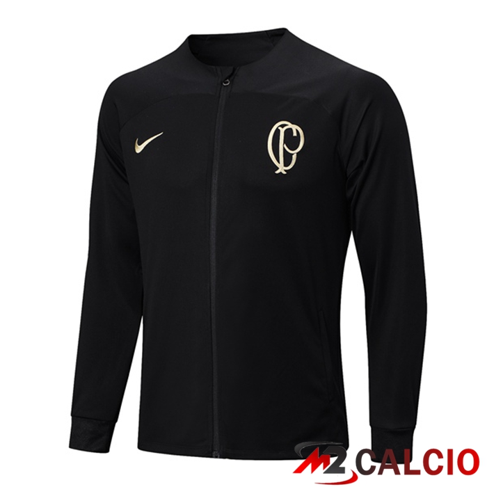 Maglie Calcio Personalizzate,Tute Calcio Squadre,Maglia Nazionale Italiana Calcio | Giacca Calcio Corinthians Nero 2023/2024