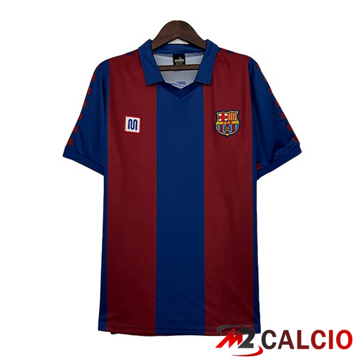 Maglie Calcio Personalizzate,Tute Calcio Squadre,Maglia Nazionale Italiana Calcio | Maglie Calcio FC Barcellona Retro Prima Rosso Blu 1980-1982