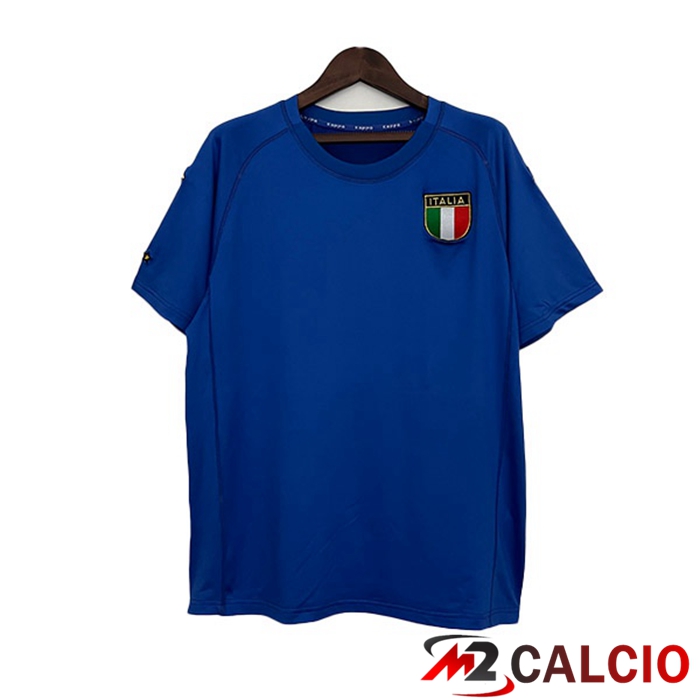 Maglie Calcio Personalizzate,Tute Calcio Squadre,Maglia Nazionale Italiana Calcio | Maglie Calcio Italia Retro Prima Blu 2000