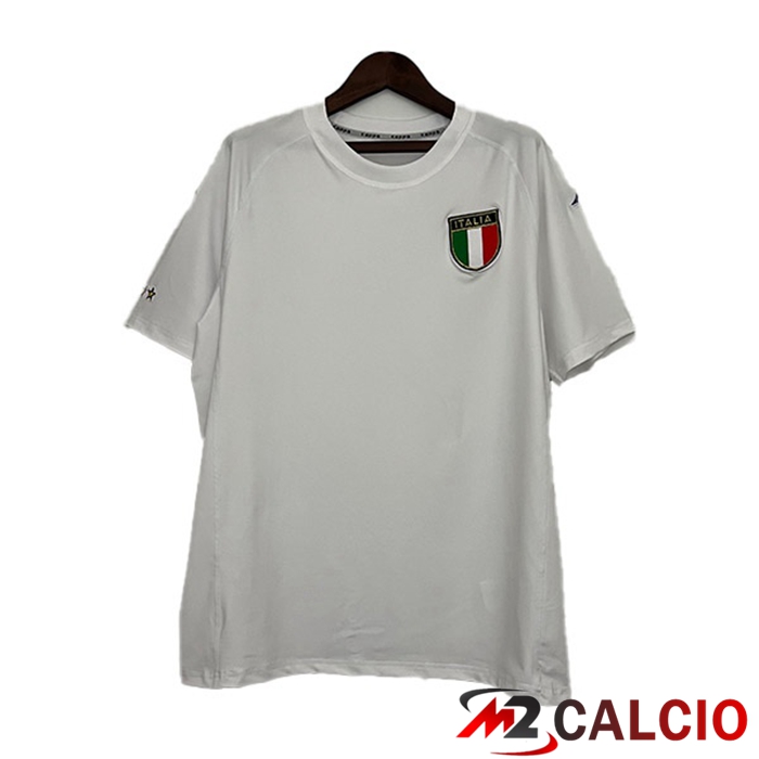 Maglie Calcio Personalizzate,Tute Calcio Squadre,Maglia Nazionale Italiana Calcio | Maglie Calcio Italia Retro Seconda Bianco 2000