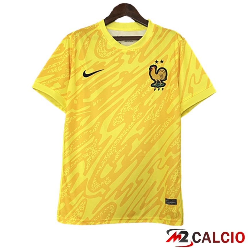 Maglie Calcio Personalizzate,Tute Calcio Squadre,Maglia Nazionale Italiana Calcio | Maglie Calcio Francia Portiere 2024/2025