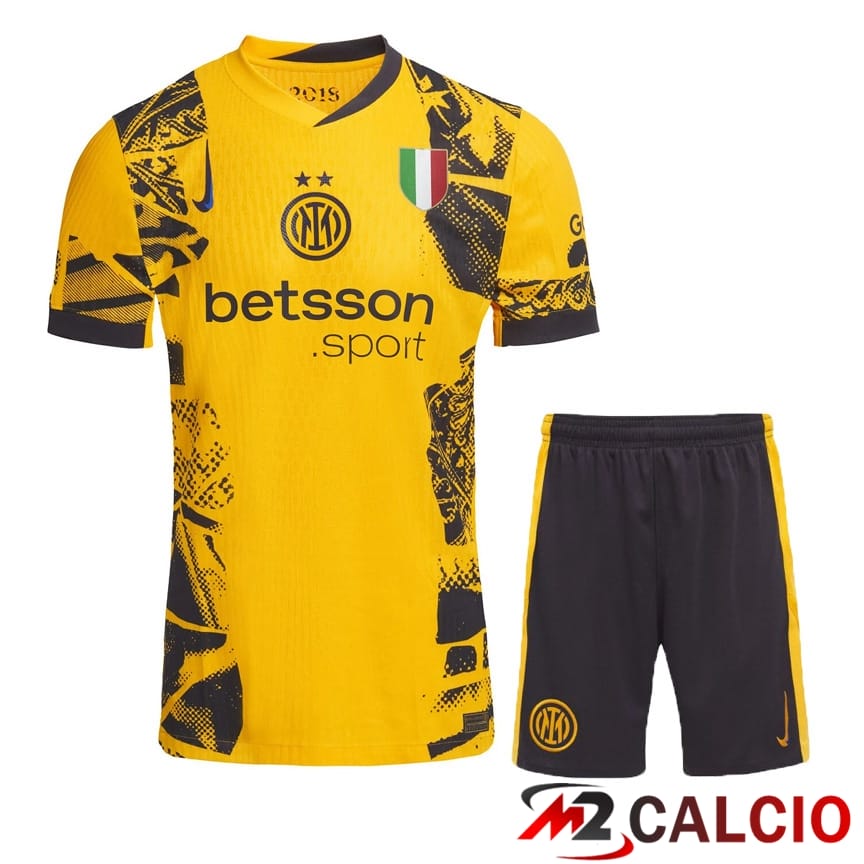 Maglie Calcio Personalizzate,Tute Calcio Squadre,Maglia Nazionale Italiana Calcio | Insieme Maglie Calcio Inter Milan Terza + Pantaloncini 2024/2025