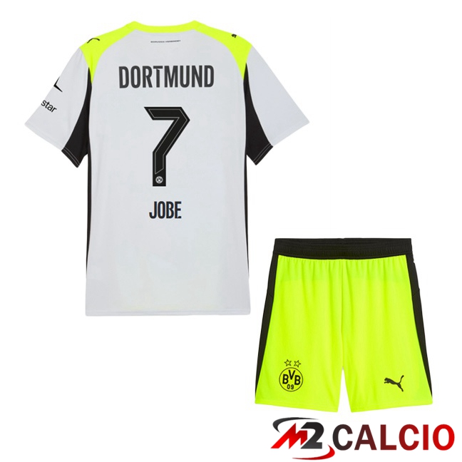 Maglie Calcio Personalizzate,Tute Calcio Squadre,Maglia Nazionale Italiana Calcio | Maglie Calcio Dortmund BVB (Jobe 7) Bambino Seconda Grigio Verde 2025/2026 Maglie Calcio Personalizzate,Tute Calcio Squadre,Maglia Nazionale Italiana Calcio | Maglie Calcio Dortmund BVB (Jobe 7) Bambino Seconda Grigio Verde 2025/2026