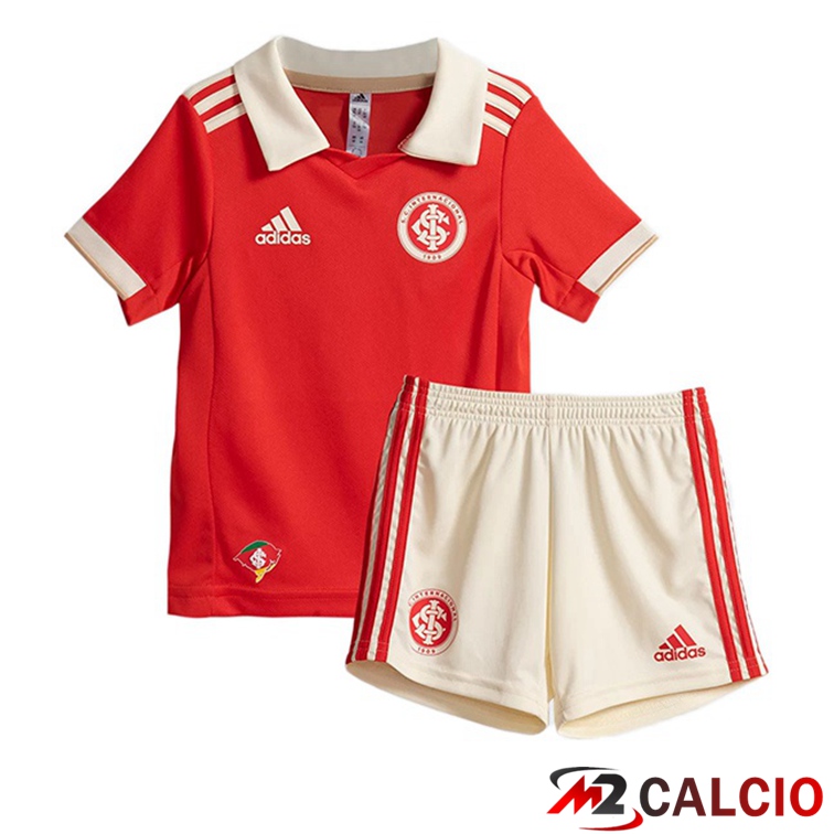 Maglie Calcio Personalizzate,Tute Calcio Squadre,Maglia Nazionale Italiana Calcio | Maglie Calcio SC Internacional Bambino Prima Rosso 2022/2023