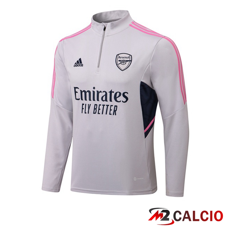 Maglie Calcio Personalizzate,Tute Calcio Squadre,Maglia Nazionale Italiana Calcio | Felpa Allenamento Arsenal Grigio 2022/2023