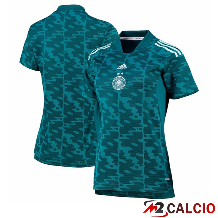 Maglie Calcio Personalizzate,Tute Calcio Squadre,Maglia Nazionale Italiana Calcio | Maglia calcio Germania Donna Seconda Blu Euro 2022 femminile