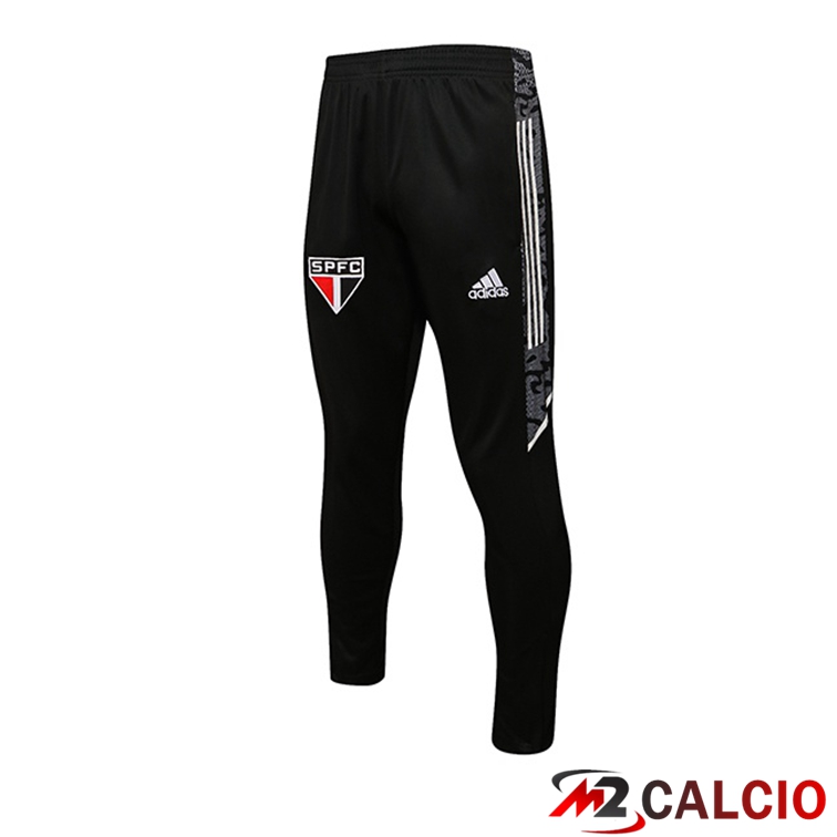 Maglie Calcio Personalizzate,Tute Calcio Squadre,Maglia Nazionale Italiana Calcio | Pantaloni Da Allenamento Sao Paulo FC Nero 2022/2023