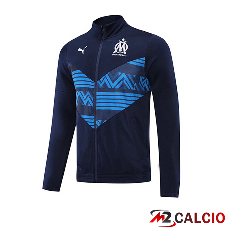 Maglie Calcio Personalizzate,Tute Calcio Squadre,Maglia Nazionale Italiana Calcio | Giacca Calcio Marsiglia OM Blu 2022/2023