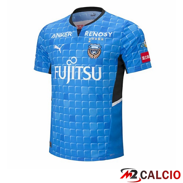Maglie Calcio Personalizzate,Tute Calcio Squadre,Maglia Nazionale Italiana Calcio | Maglie Calcio Kawasaki Frontale Prima Blu 2022