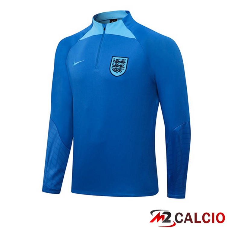Maglie Calcio Personalizzate,Tute Calcio Squadre,Maglia Nazionale Italiana Calcio | Felpa Allenamento Inghilterra Blu 2022/2023