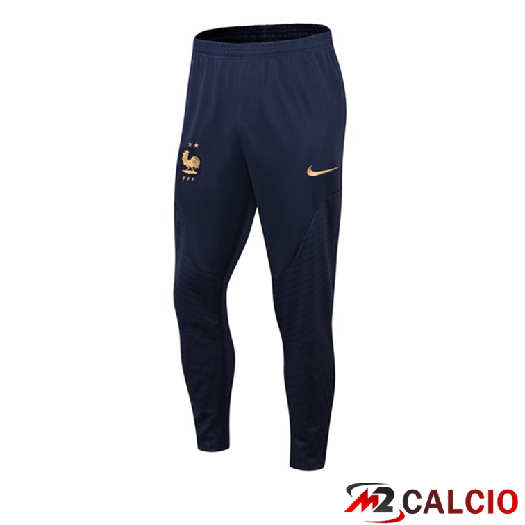 Maglie Calcio Personalizzate,Tute Calcio Squadre,Maglia Nazionale Italiana Calcio | Pantaloni Da Allenamento Francia Blu Royal 2022/2023