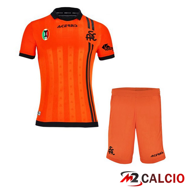 Maglie Calcio Personalizzate,Tute Calcio Squadre,Maglia Nazionale Italiana Calcio | Maglie Calcio Spezia Calcio Bambino Terza Arancia 21/22