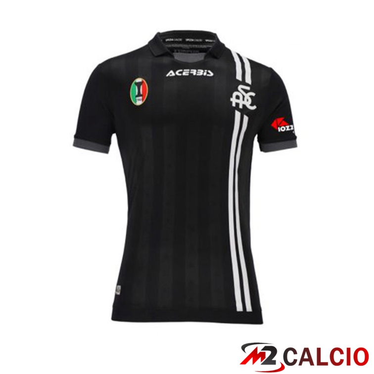 Maglie Calcio Personalizzate,Tute Calcio Squadre,Maglia Nazionale Italiana Calcio | Maglie Calcio Spezia Calcio Seconda Nero 21/22