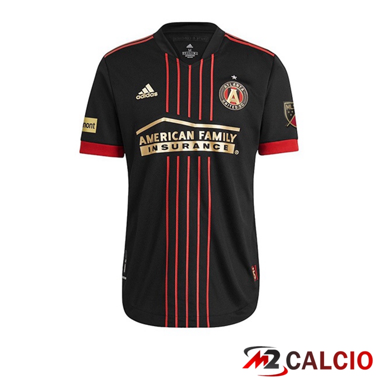 Maglie Calcio Personalizzate,Tute Calcio Squadre,Maglia Nazionale Italiana Calcio | Maglia Calcio Atlanta United Prima Nero 2022