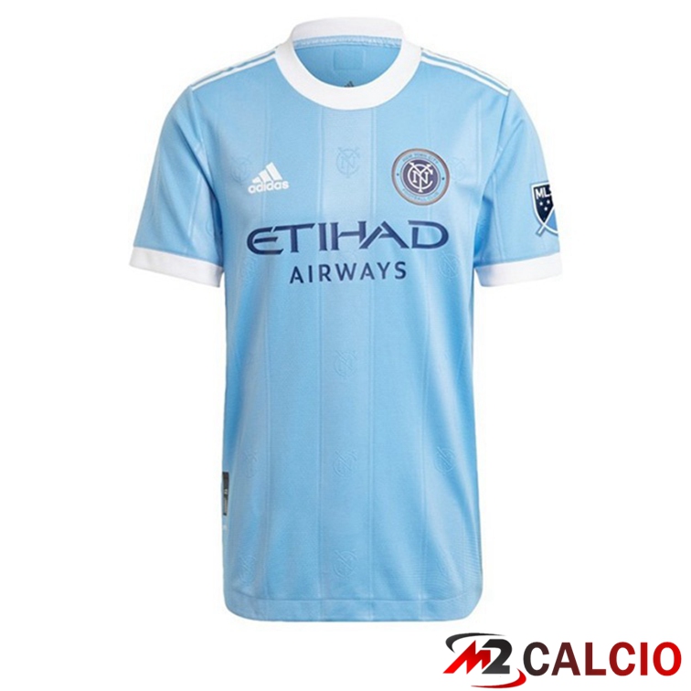 Maglie Calcio Personalizzate,Tute Calcio Squadre,Maglia Nazionale Italiana Calcio | Maglia Calcio New York City Prima Blu 2022