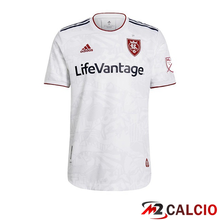 Maglie Calcio Personalizzate,Tute Calcio Squadre,Maglia Nazionale Italiana Calcio | Maglia Calcio Real Salt Lake Seconda Bianco 2022