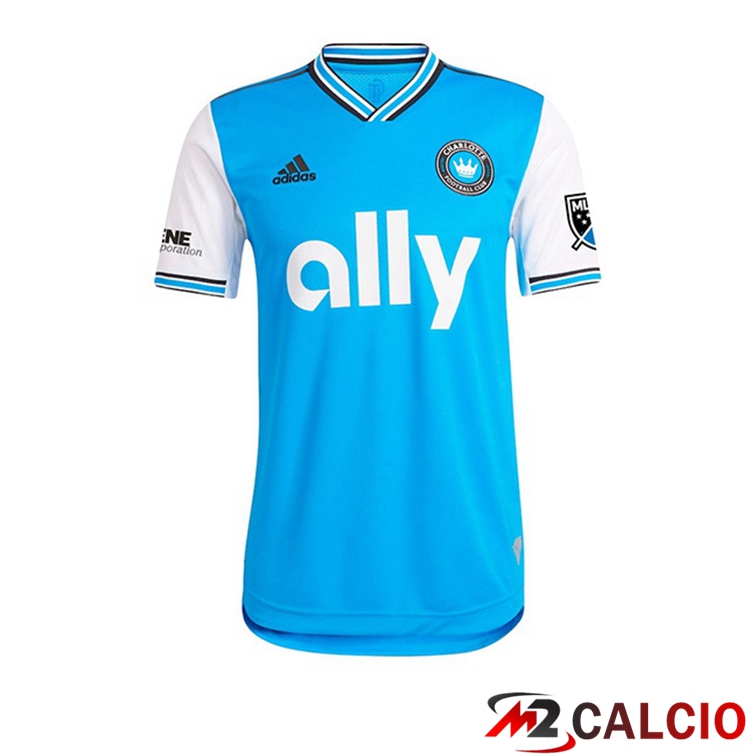 Maglie Calcio Personalizzate,Tute Calcio Squadre,Maglia Nazionale Italiana Calcio | Maglia Calcio Charlotte FC Prima Blu 2022