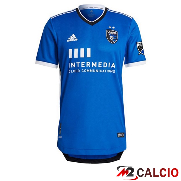 Maglie Calcio Personalizzate,Tute Calcio Squadre,Maglia Nazionale Italiana Calcio | Maglia Calcio San Jose Earthquakes Prima Blu 2022