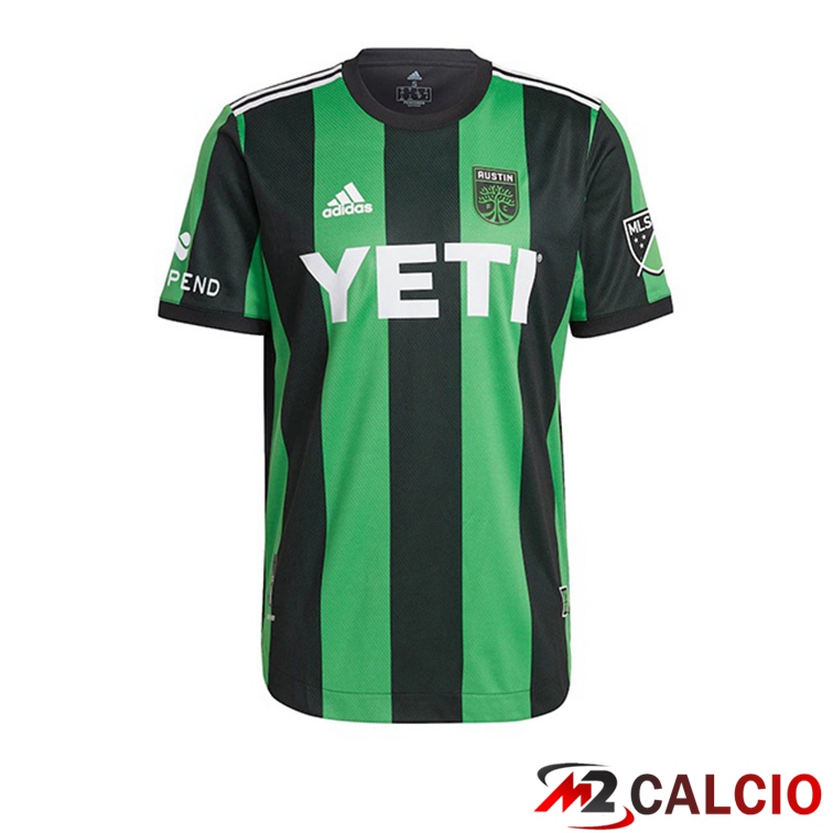 Maglie Calcio Personalizzate,Tute Calcio Squadre,Maglia Nazionale Italiana Calcio | Maglia Calcio Austin FC Prima Verde Nero 2022