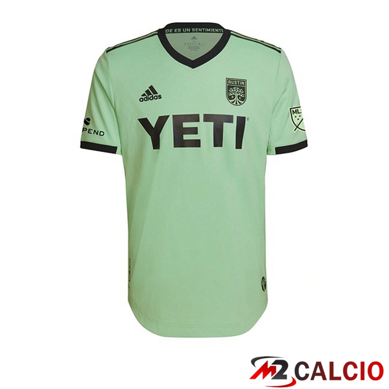 Maglie Calcio Personalizzate,Tute Calcio Squadre,Maglia Nazionale Italiana Calcio | Maglia Calcio Austin FC Seconda Verde 2022