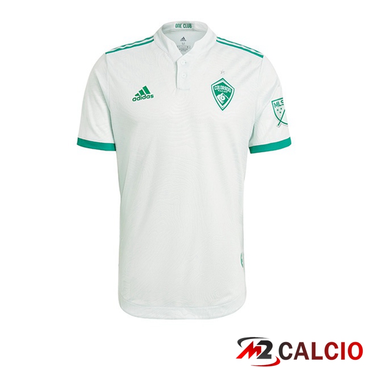 Maglie Calcio Personalizzate,Tute Calcio Squadre,Maglia Nazionale Italiana Calcio | Maglia Calcio Colorado Rapids Seconda Bianco Verde 2022