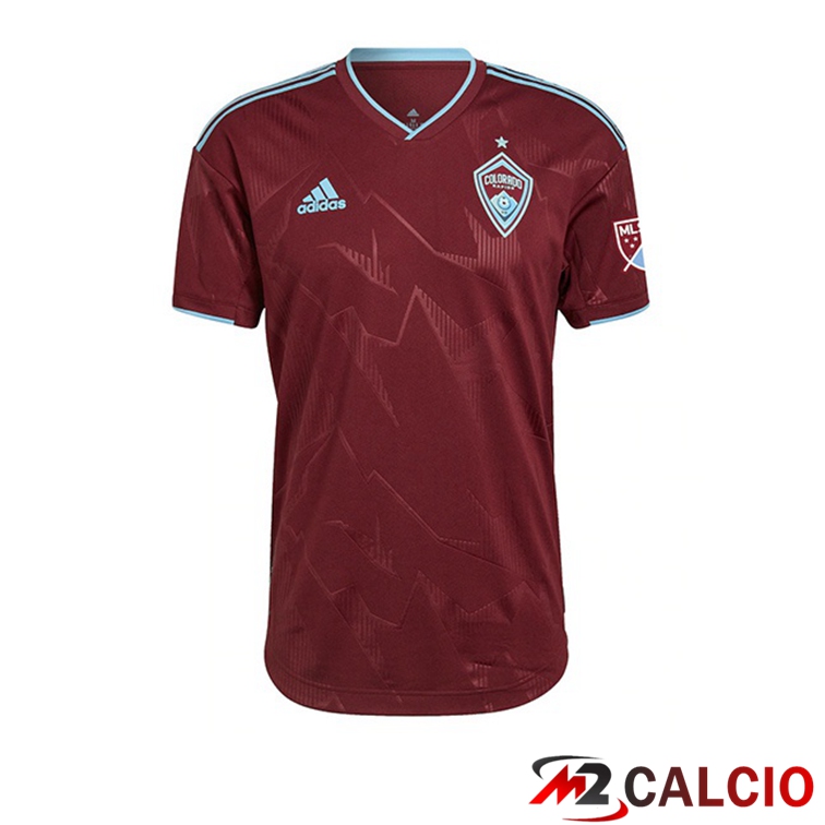 Maglie Calcio Personalizzate,Tute Calcio Squadre,Maglia Nazionale Italiana Calcio | Maglia Calcio Colorado Rapids Prima Rosso 2022