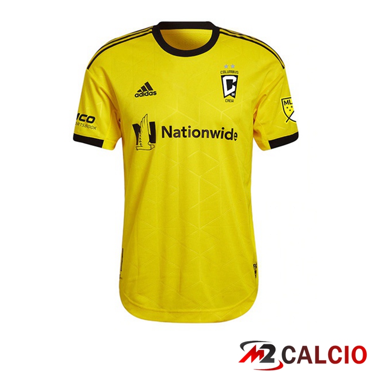 Maglie Calcio Personalizzate,Tute Calcio Squadre,Maglia Nazionale Italiana Calcio | Maglia Calcio Columbus Crew Prima Giallo 2022