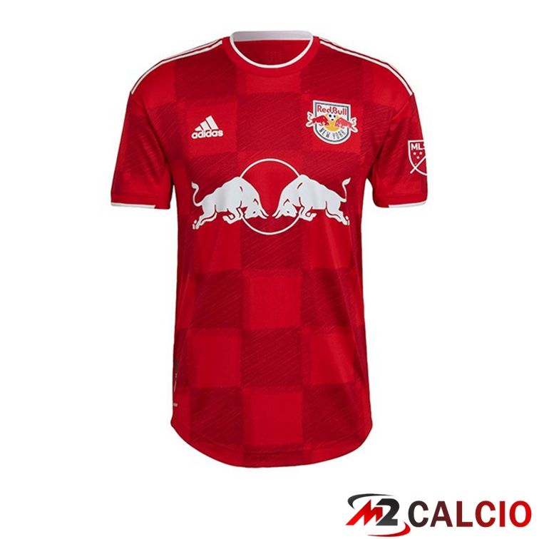 Maglie Calcio Personalizzate,Tute Calcio Squadre,Maglia Nazionale Italiana Calcio | Maglia Calcio New York Red Bulls Seconda Rosso 2022