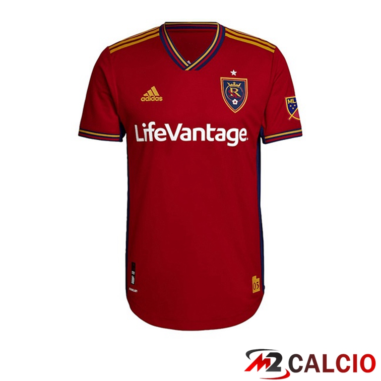 Maglie Calcio Personalizzate,Tute Calcio Squadre,Maglia Nazionale Italiana Calcio | Maglia Calcio Real Salt Lake Prima Rosso 2022