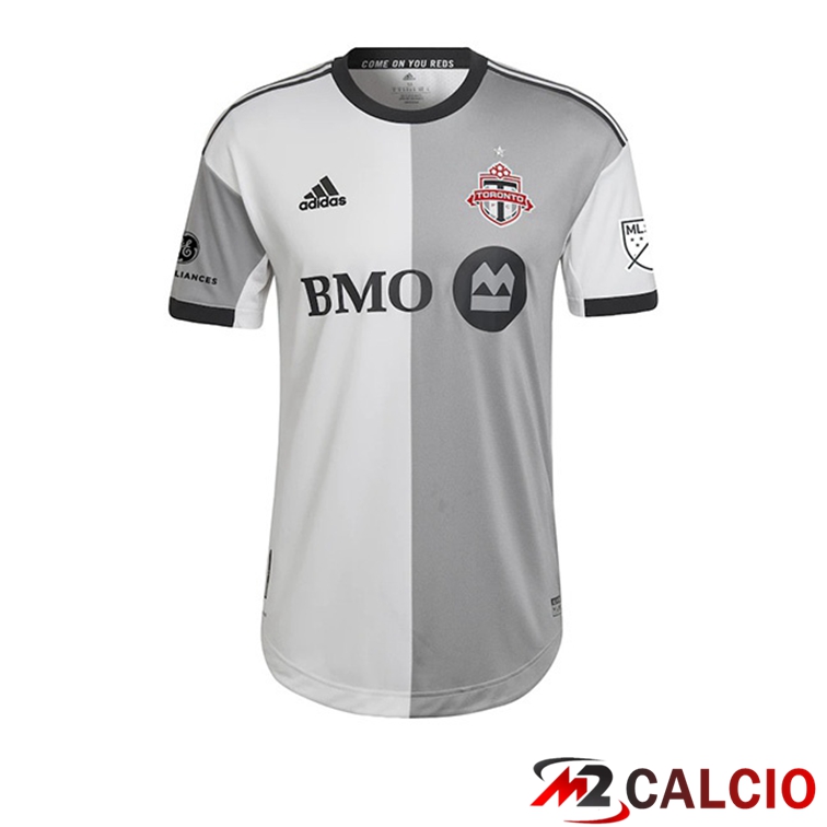 Maglie Calcio Personalizzate,Tute Calcio Squadre,Maglia Nazionale Italiana Calcio | Maglia Calcio Toronto FC Seconda Grigio 2022