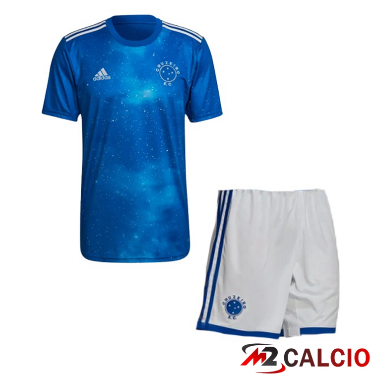 Maglie Calcio Personalizzate,Tute Calcio Squadre,Maglia Nazionale Italiana Calcio | Maglia Calcio Cruzeiro EC Bambino Prima Blu 2022/2023