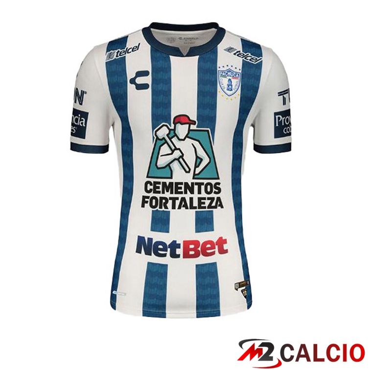 Maglie Calcio Personalizzate,Tute Calcio Squadre,Maglia Nazionale Italiana Calcio | Maglia CF Pachuca Prima Bianco Blu 2021/22