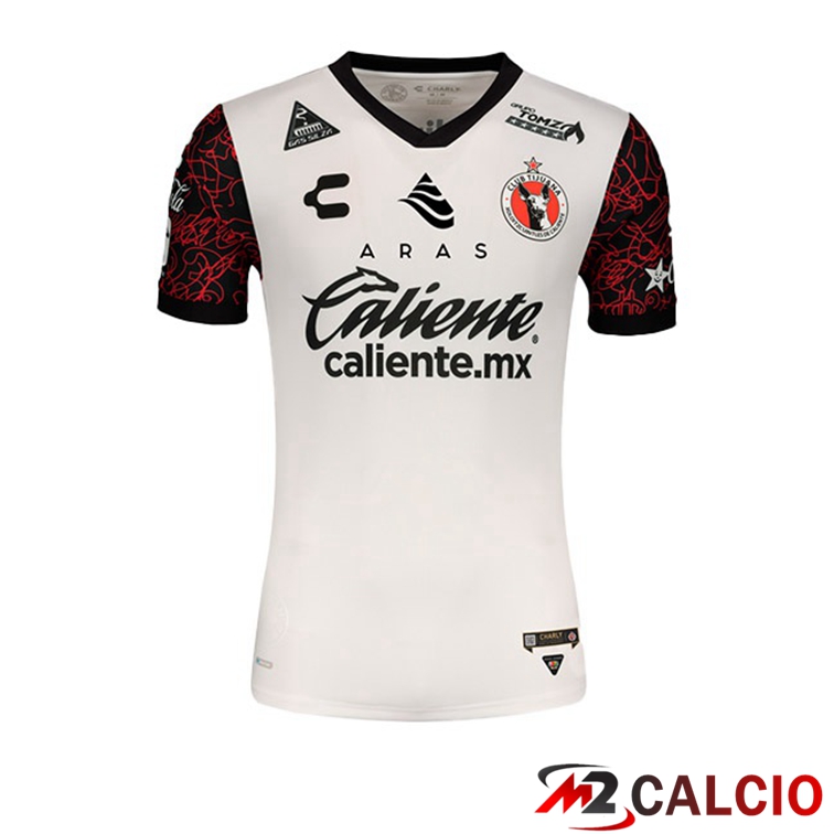Maglie Calcio Personalizzate,Tute Calcio Squadre,Maglia Nazionale Italiana Calcio | Maglia Tijuana Seconda Bianco 2021/22