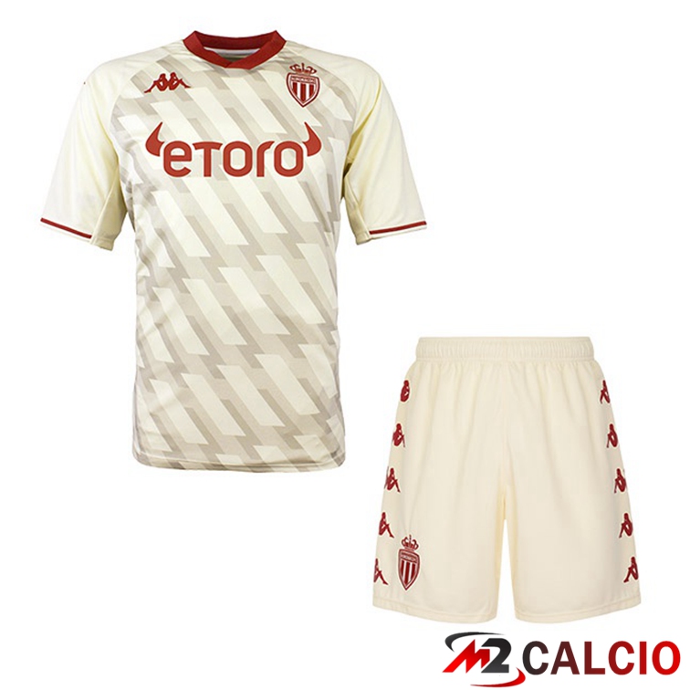 Maglie Calcio Personalizzate,Tute Calcio Squadre,Maglia Nazionale Italiana Calcio | Maglie Calcio AS Monaco Bambino Terza 21/22