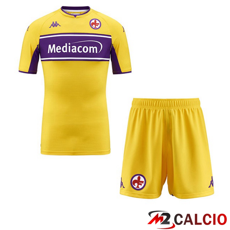 Maglie Calcio Personalizzate,Tute Calcio Squadre,Maglia Nazionale Italiana Calcio | Maglie Calcio ACF Fiorentina Bambino Terza 21/22