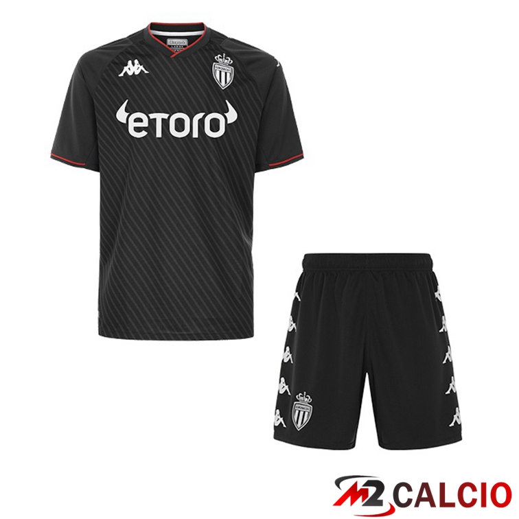 Maglie Calcio Personalizzate,Tute Calcio Squadre,Maglia Nazionale Italiana Calcio | Maglie Calcio AS Monaco Bambino Seconda 21/22