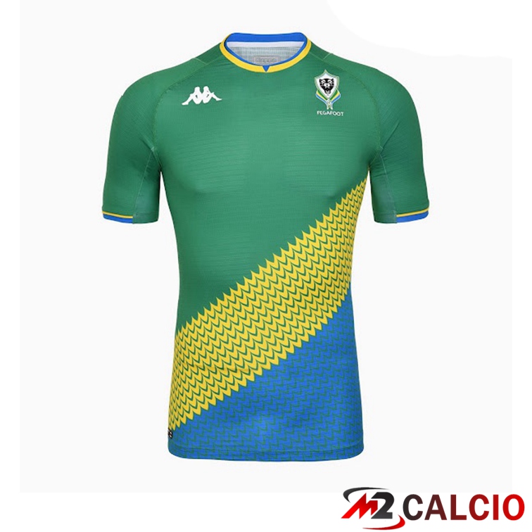 Maglie Calcio Personalizzate,Tute Calcio Squadre,Maglia Nazionale Italiana Calcio | Maglie Calcio Nazionali Gabon Terza 2021/2022