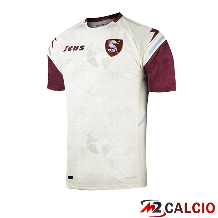 Maglie Calcio Personalizzate,Tute Calcio Squadre,Maglia Nazionale Italiana Calcio | Maglie Calcio US Salernitana 1919 Seconda Bianco 21/22